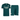 Ensemble Maillot Short Real Madrid Extérieur Homme 2026/27 Vert – vue de l'ensemble sur fond blanc