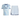 Ensemble Maillot Short Ajax Amsterdam Third Homme 2026/27 Bleu – vue de l'ensemble sur fond blanc