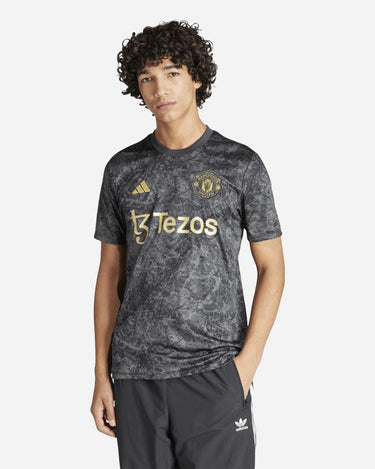 Maillot Manchester United Pre-match Stone Roses Homme 2023/24 Noir