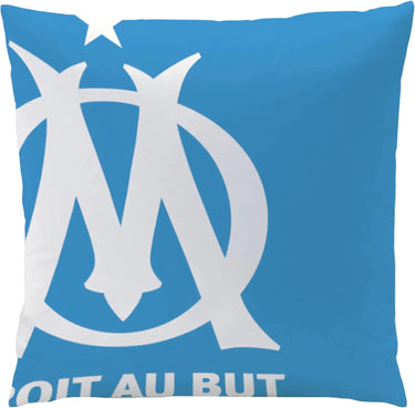 Coussin OM Imprimé | Oeko-Tex | Coussin 40x40 cm | Bleu - Planet Foot