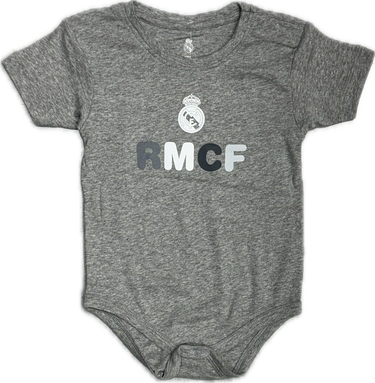 Body Real Madrid Manches Courtes 2024 Gris
