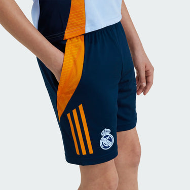 Short Real Madrid Training Tiro 24 Junior 2024/25 Bleu