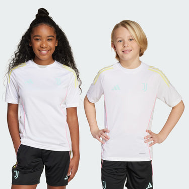 Maillot Juventus Turin Training Tiro 25 Junior 2025/26 Blanc