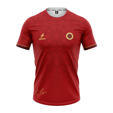 Maillot Maroc Dkali Adulte 2025/26 Rouge