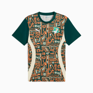 Maillot Côte d'Ivoire Pre-match Homme 2025 Vert