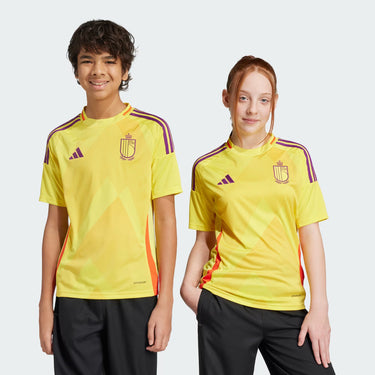 Maillot Belgique Extérieur (Équipe féminine) Junior 2025/26 Jaune