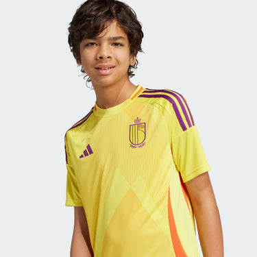 Maillot Belgique Extérieur (Équipe féminine) Junior 2025/26 Jaune