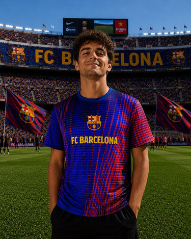 Men's FC Barcelona Sports Jersey 2026 - Blue / Garnet
