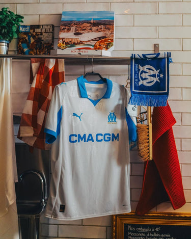 Maillot OM Domicile 2025/26 Blanc