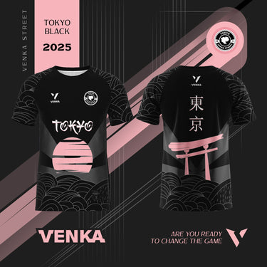 Maillot Tokyo Venka Adulte 2025/26 Noir ( Japon )