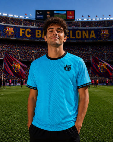 Maillot d'Entraînement FC Barcelone 2026 - Bleu / Turquoise