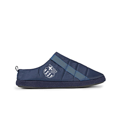 Pantoufles FC Barcelone Technique Bleu Marine