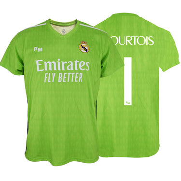Maillot Real Madrid Homme Gardien Domicile Courtois 2023/24 Replica