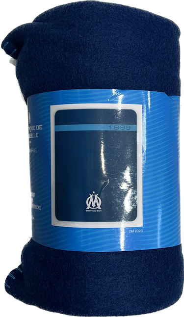 Plaid OM Bleu Marine 110 x 140 cm