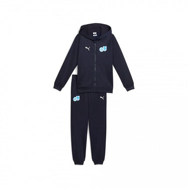 Survêtement Entier OM Training FtblCulture Poly Suit Junior 2025/26 Bleu