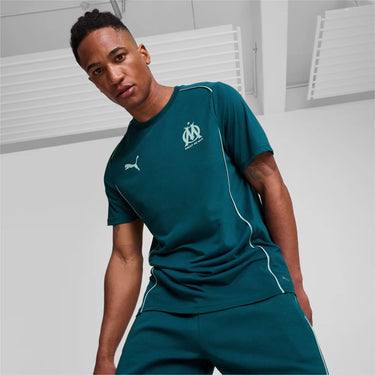 T-shirt OM Casuals Homme 2024/25 Bleu - Planet Foot