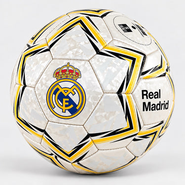 Ballon Metallic I Real Madrid 2026/27 Beige Jaune Noir Taille 5