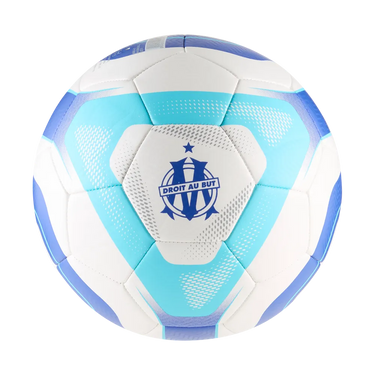 Ballon OM KING bleu blanc vue officielle.