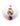 Ballon Real Madrid N°74 Fan 2025/26 Blanc