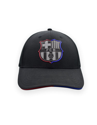Casquette FC Barcelone Fan Junior 2025/26 Noir