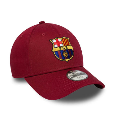 FC Barcelona New Era 9FORTY Kids Cap Burgundy