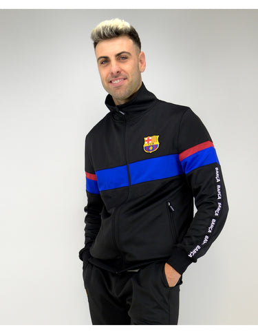 Survêtement Entier FC Barcelone Adulte 2024/25 Noir