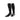 Chaussettes Adidas noires 23 Sock officiel