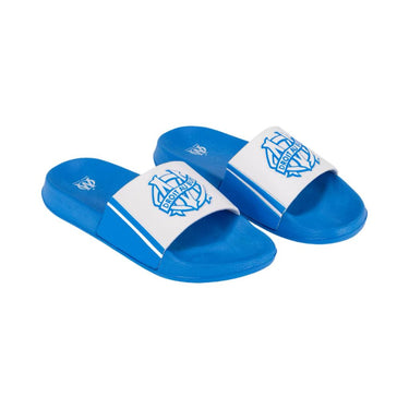 claquettes om blanche bleu 2026 heritage olympique de marseille officiel