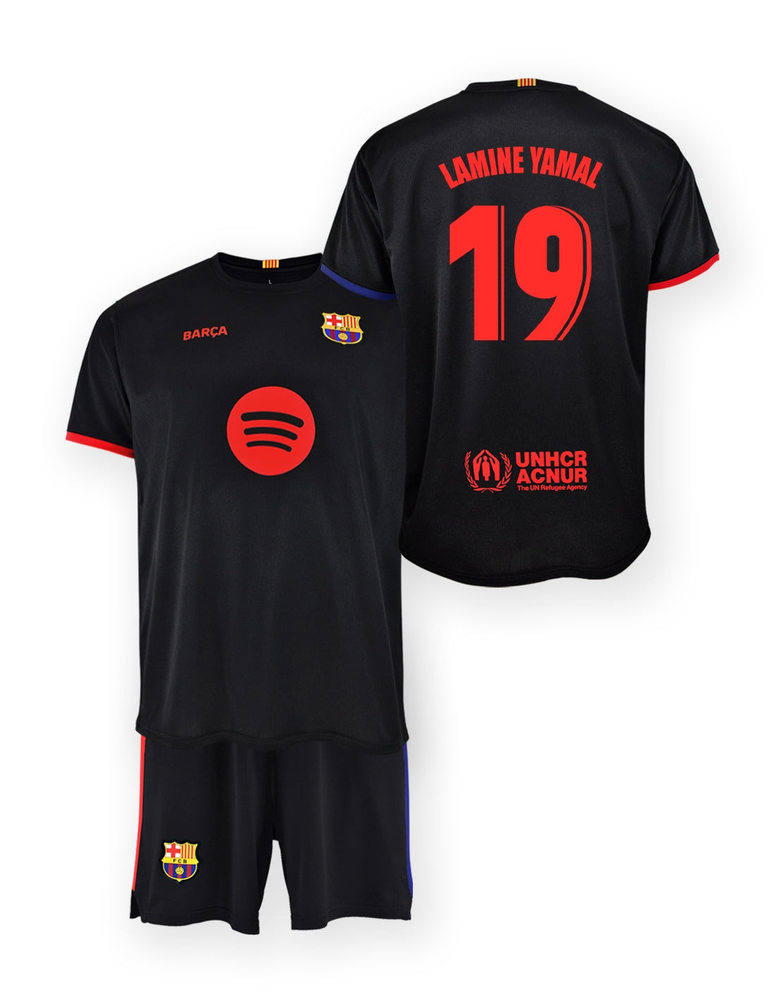 FC Barcelona Away Junior Kit Lamine Yamal 2024/25 – Planet Foot