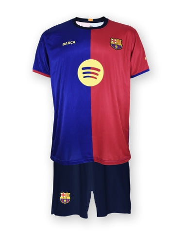 Kit FC Barcelone Domicile Junior Lewandowski 2024/25 Replica