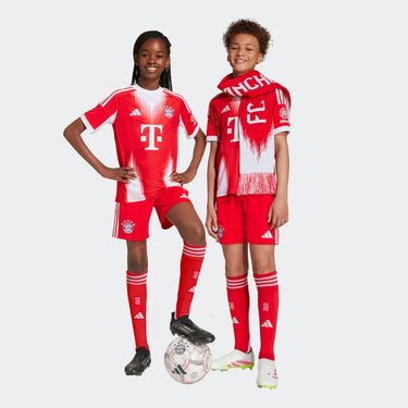 Ensemble Bayern Munich domicile junior 2025 2026 officiel adidas