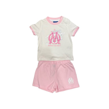 mini kit om bebe fille blanc rose tenue complete
