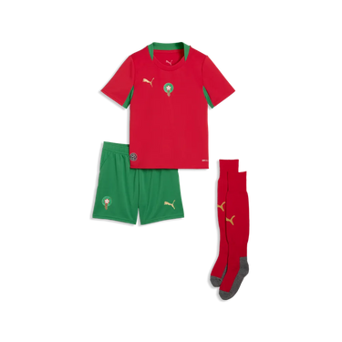ensemble maroc enfant domicile 2026 rouge puma coupe du monde officiel