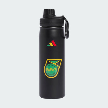 La gourde Jamaïque Bob Marley adidas affiche un style noir unique.