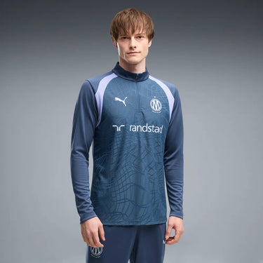 OM Men's 2026/27 Training 1/4 Zip Top Lavender Blue