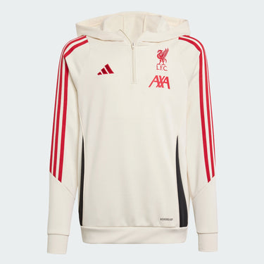 Sweat à Capuche Liverpool F.C. Training Junior 2025/26 Beige