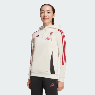 Sweat à Capuche Liverpool F.C. Training Junior 2025/26 Beige