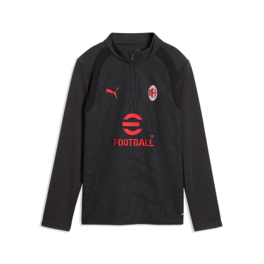 Haut du bundle – Haut Entraînement AC Milan Enfant 2026/27 1/4 Zip Gris Foncé