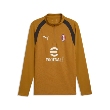 Survêtement Complet AC Milan Homme 2026/27 Marron Doré Gris Foncé : haut de face