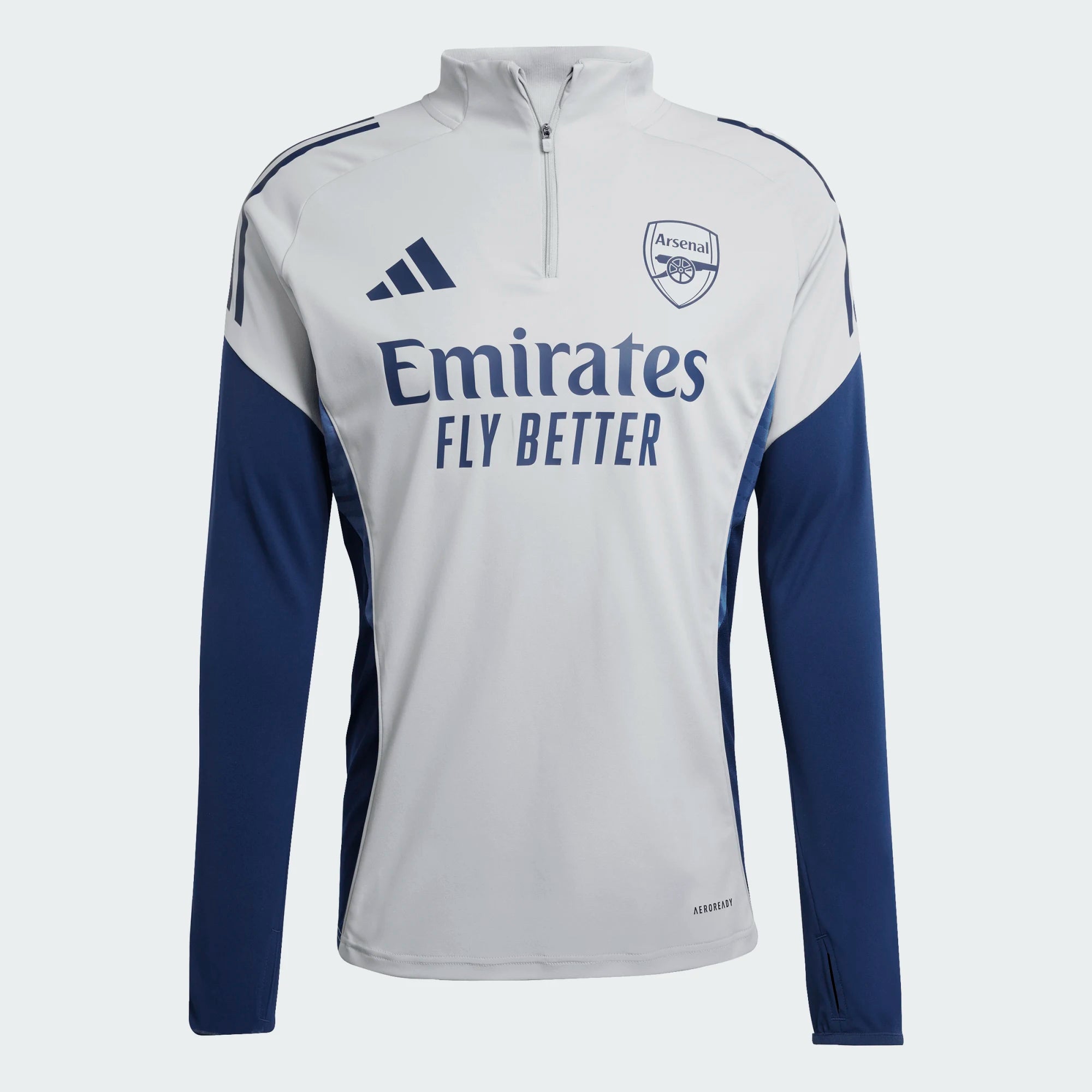 adidas Arsenal training top 25/26 gray | PlanetFoot – Planet