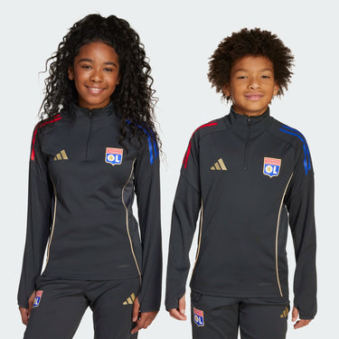 Top Olympique Lyonnais Training Tiro 25 Junior 2025/26 Noir