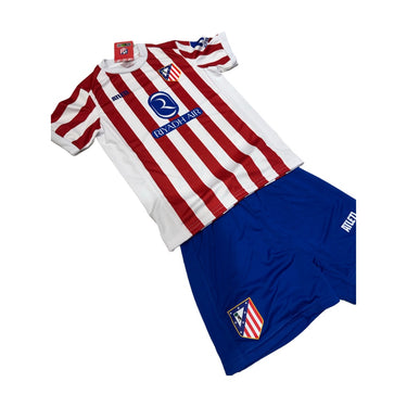 Kit Atletico Madrid Domicile Fan Junior 2025/26 Rouge-Blanc