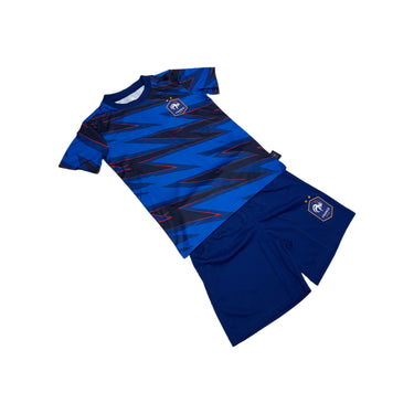 Kit Ensemble Équipe de France Sublimé Fan Junior 2025/26 Bleu ( FFF )