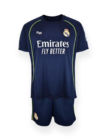 Kit Real Madrid Junior Extérieur Bellingham N°5 2025/26 Bleu