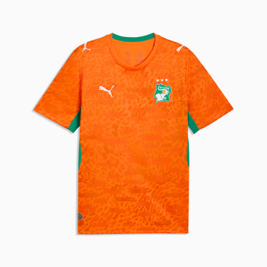 maillot cote d ivoire domicile adulte 2026 orange puma coupe du monde officiel