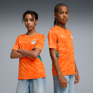 maillot cote d ivoire junior orange football 2026