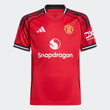 Maillot Manchester United Domicile Junior 2025/26 Rouge