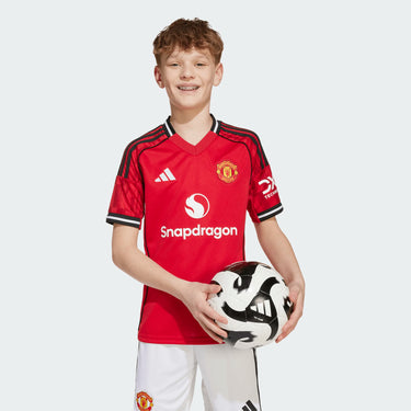 Maillot Manchester United Domicile Junior 2025/26 Rouge