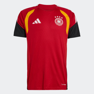Ensemble Maillot Short Allemagne Entraînement Homme 2026/27 Rouge Noir : maillot de face