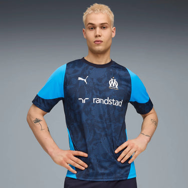 Maillot OM Training Adulte 2025/26 Bleu